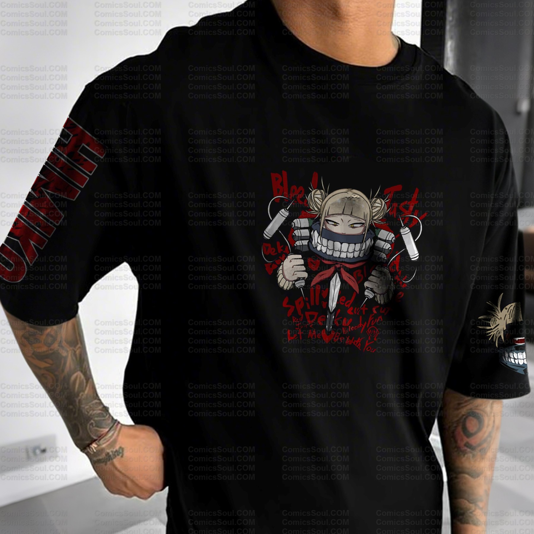 Unisex Anime Inspired Vintage T-Shirt