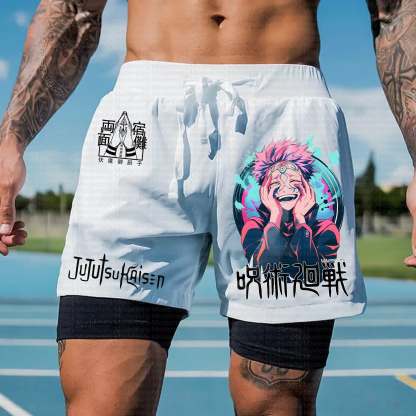 Unisex Casual Anime Streetwear Shorts 丨Jujutsu Kaisen