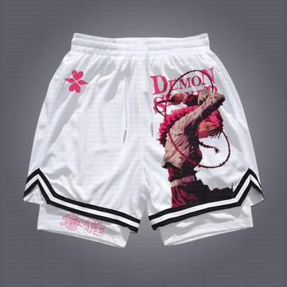 Unisex “Demon Slayer” Casual Anime Streetwear Shorts