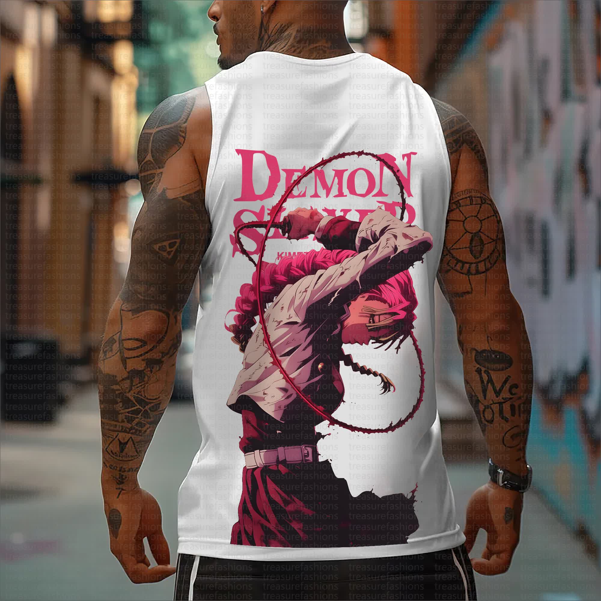 Unisex “Demon Slayer” Casual Anime  Tank Top