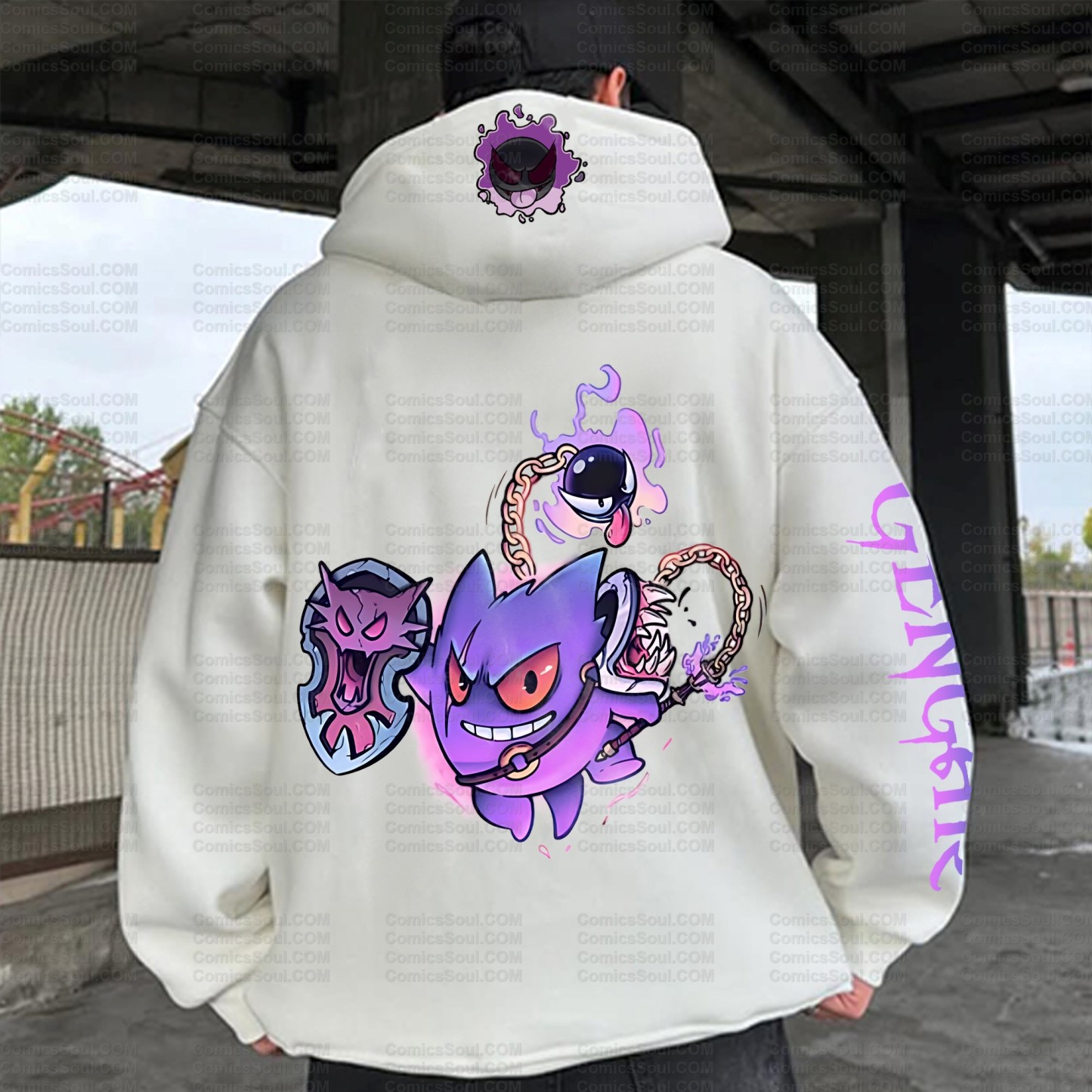 Unisex Graphic Streetwear Vintage Plush Hoodie