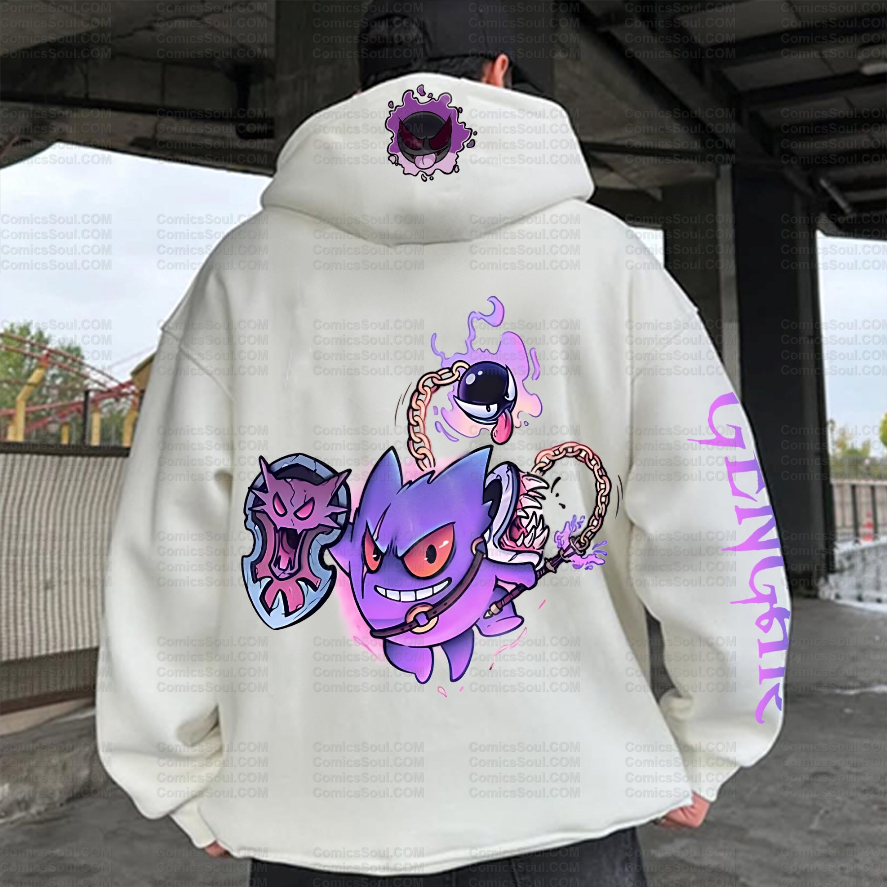 Unisex Graphic Streetwear Vintage Plush Hoodie