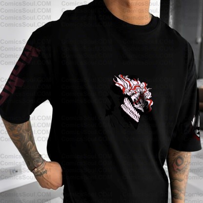 Unisex Anime Series Casual T-shirt