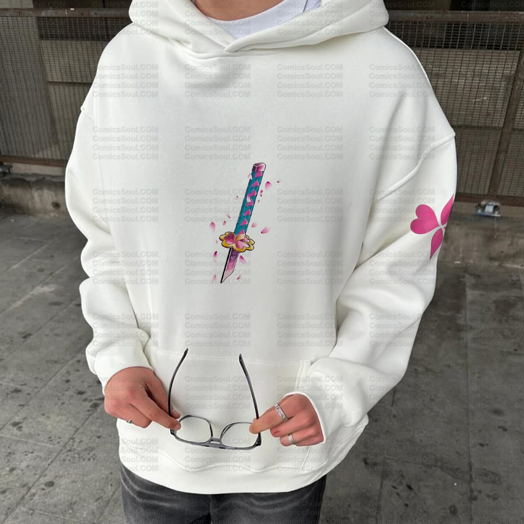 Unisex Graphic Streetwear Vintage Plush Hoodie