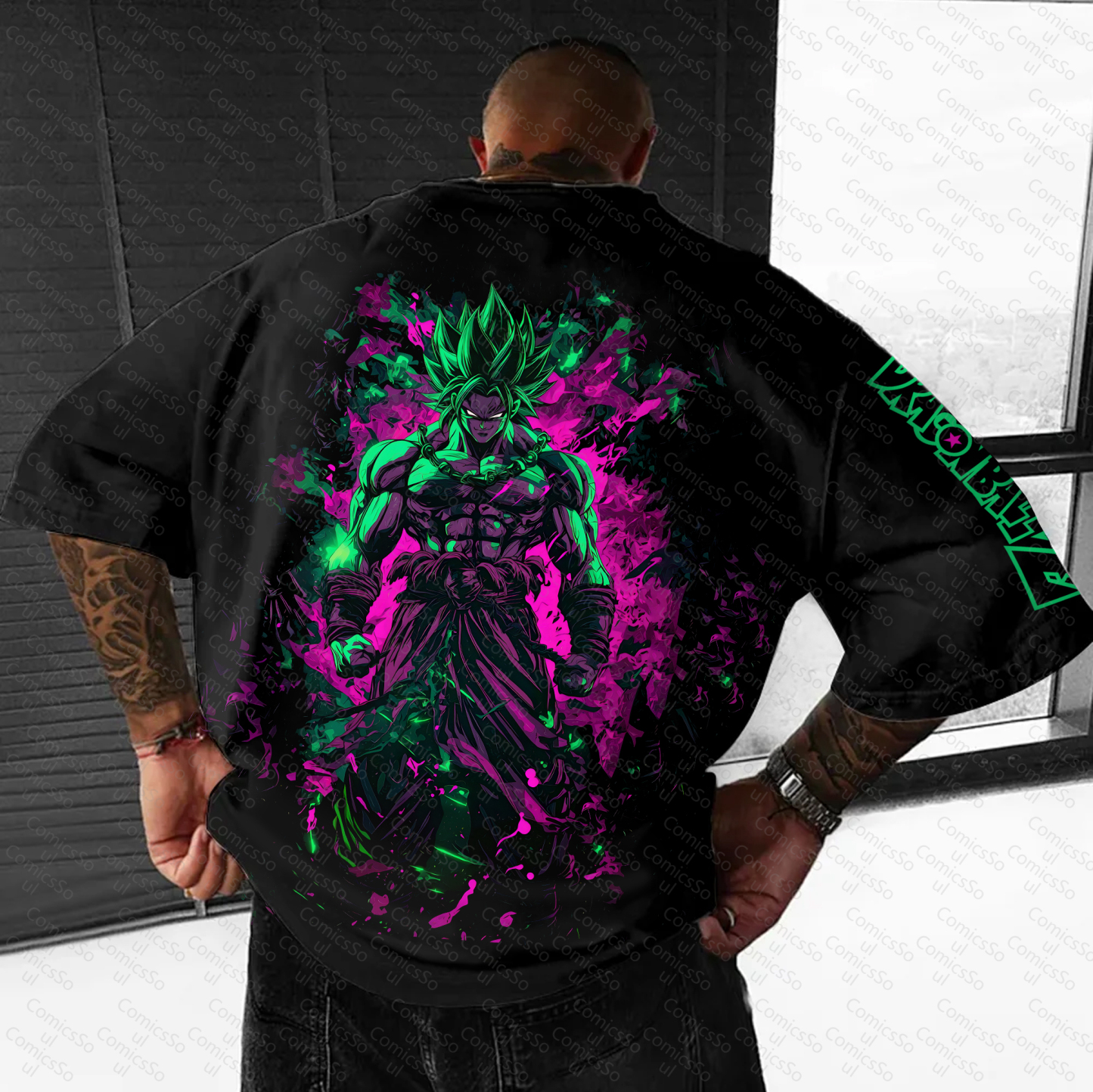 Unisex Dragon Ball Inspired Vintage T-Shirt