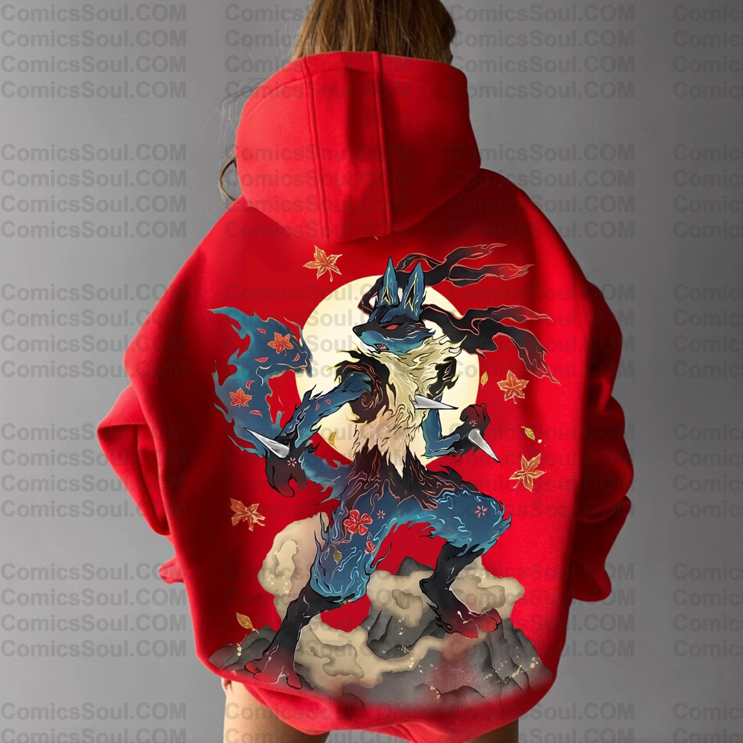 Unisex “Pokémon” Anime Graphic Streetwear Vintage Hoodie