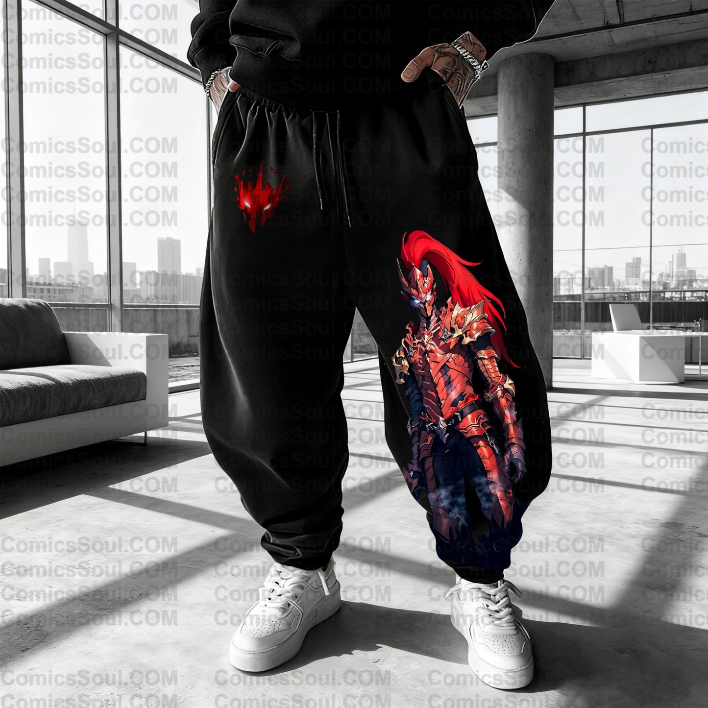 Unisex Anime Inspired Vintage Plush Pants | Pokémon