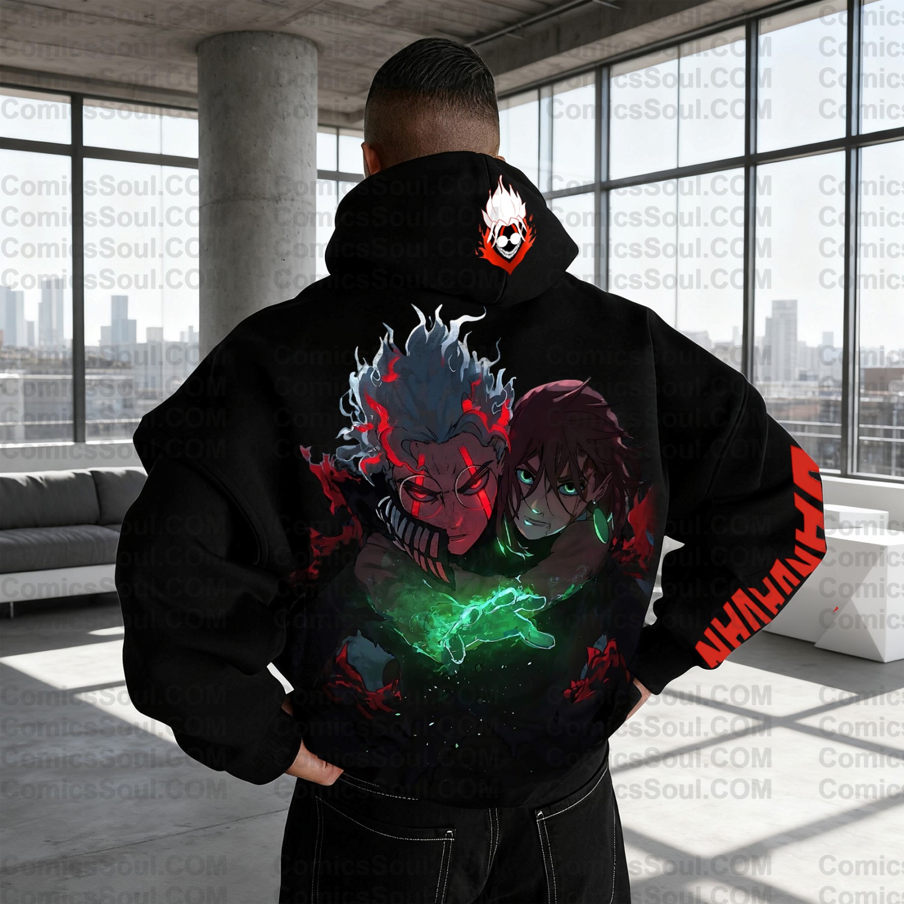 Unisex Anime Graphic Streetwear Wintage Plush Hoodie | Pokémon