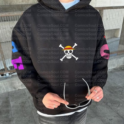 Unisex Anime Graphic Streetwear Vintage Plush Hoodie