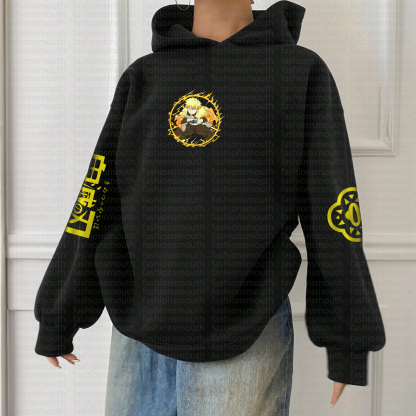 ‘’ Demon Slayer " Anime Inspired Vintage Hoodie