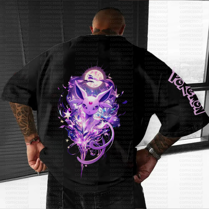 Unisex Anime Inspired Vintage T-Shirt | Pokémon