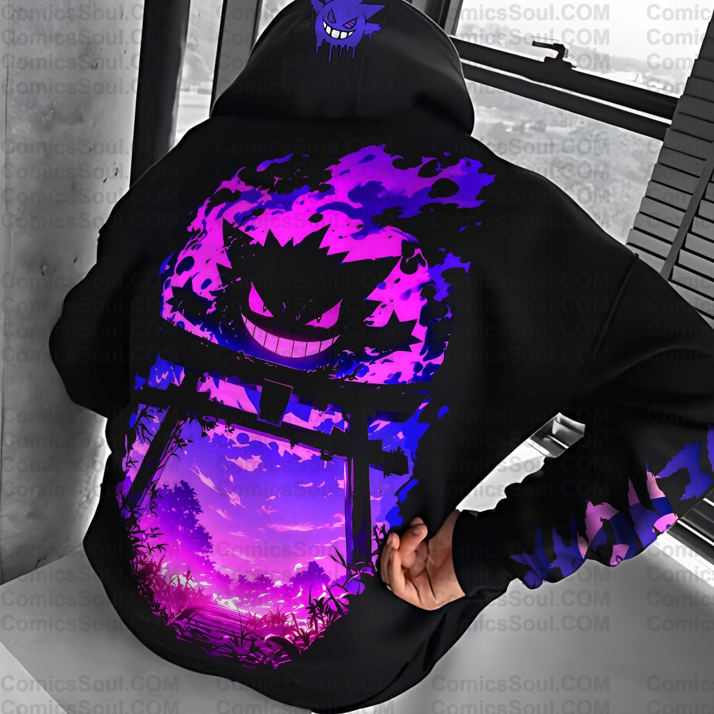 Unisex Anime Graphic Streetwear Vintage Hoodie丨Demon slayer
