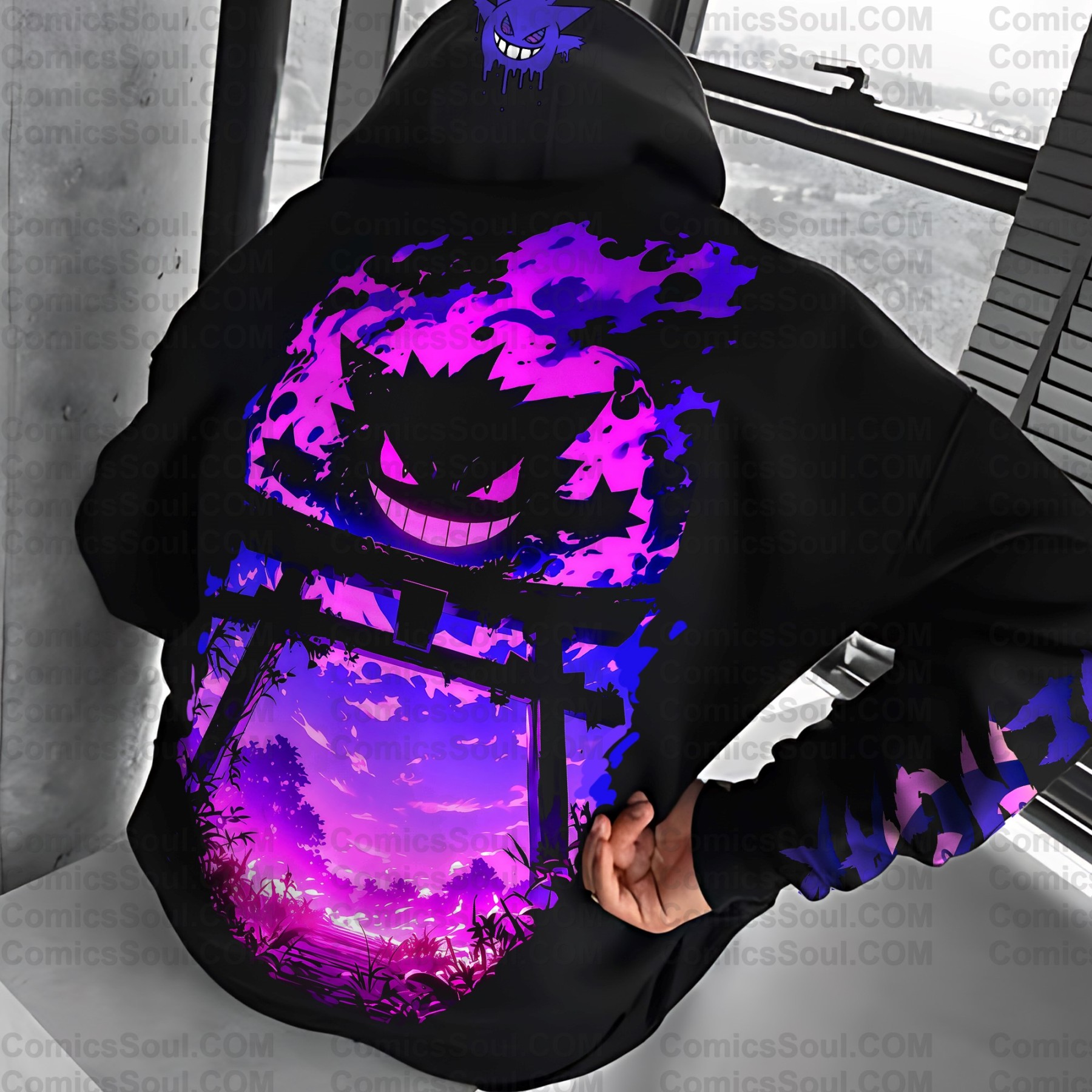 Unisex Anime Graphic Streetwear Vintage Hoodie丨Demon slayer