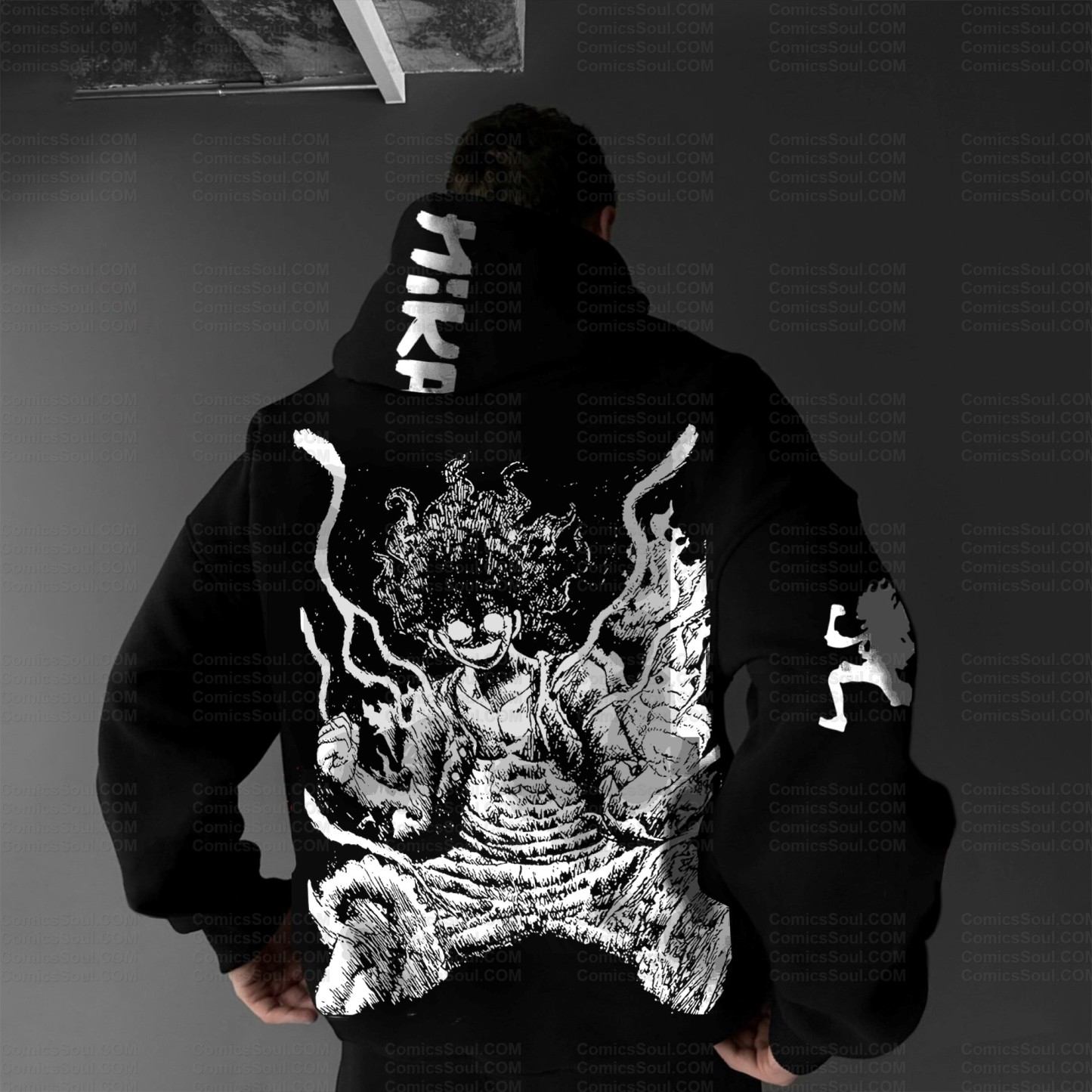 Unisex Anime Graphic Streetwear Vintage Hoodie