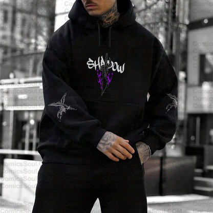 Unisex Anime Graphic Streetwear Wintage Plush Hoodie