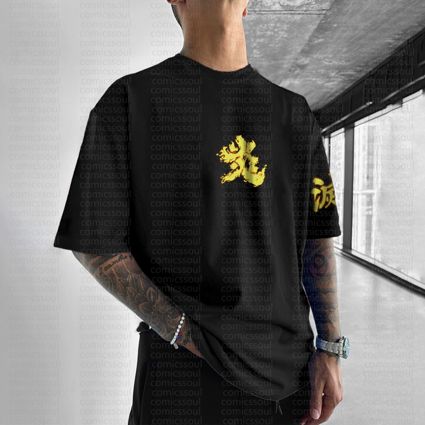 Unisex Anime Inspired Vintage T-Shirt | Demon Slayer