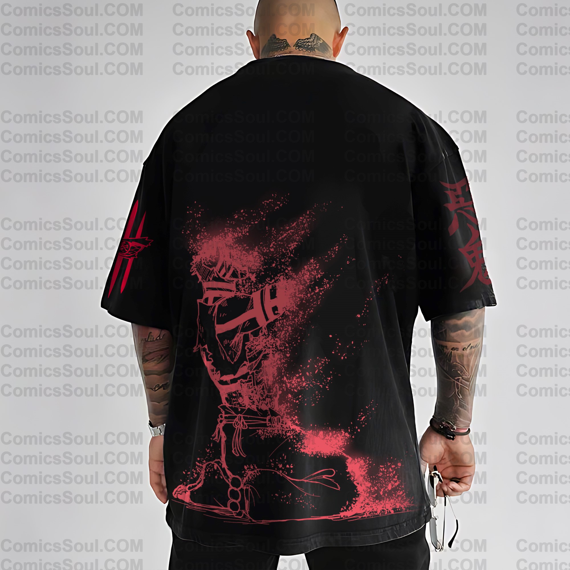 Unisex Anime Inspired Vintage T-Shirt| KNY