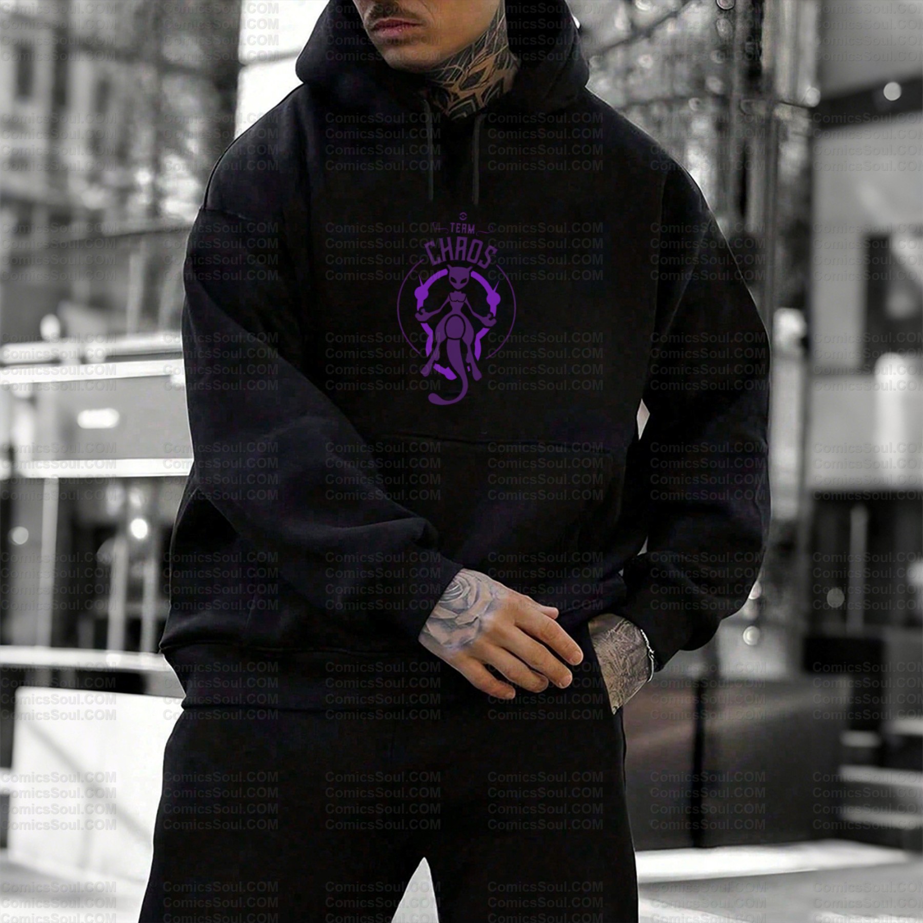 Unisex Graphic Streetwear Vintage Plush Hoodie