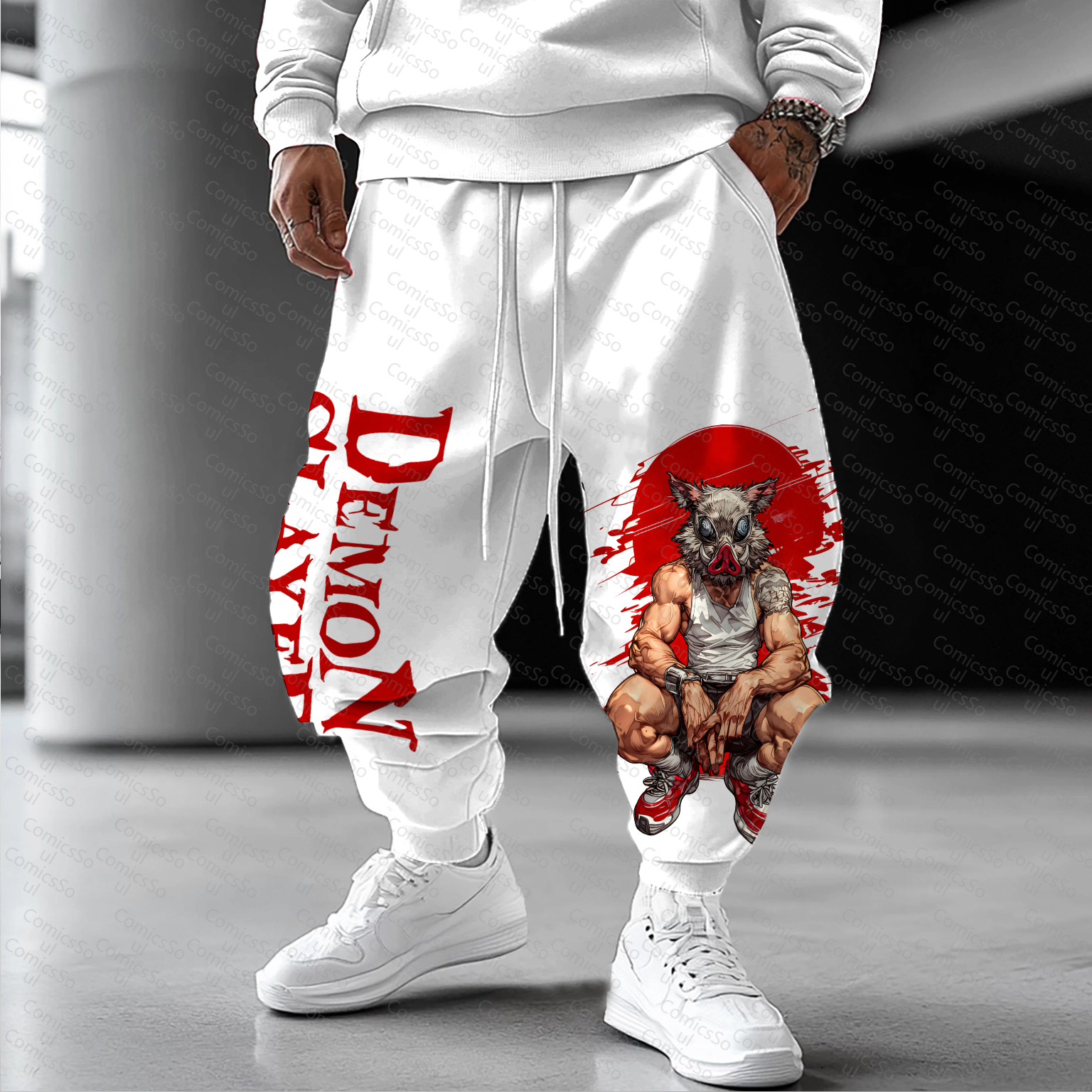 Unisex “Pokémon” Casual Anime Streetwear Pants