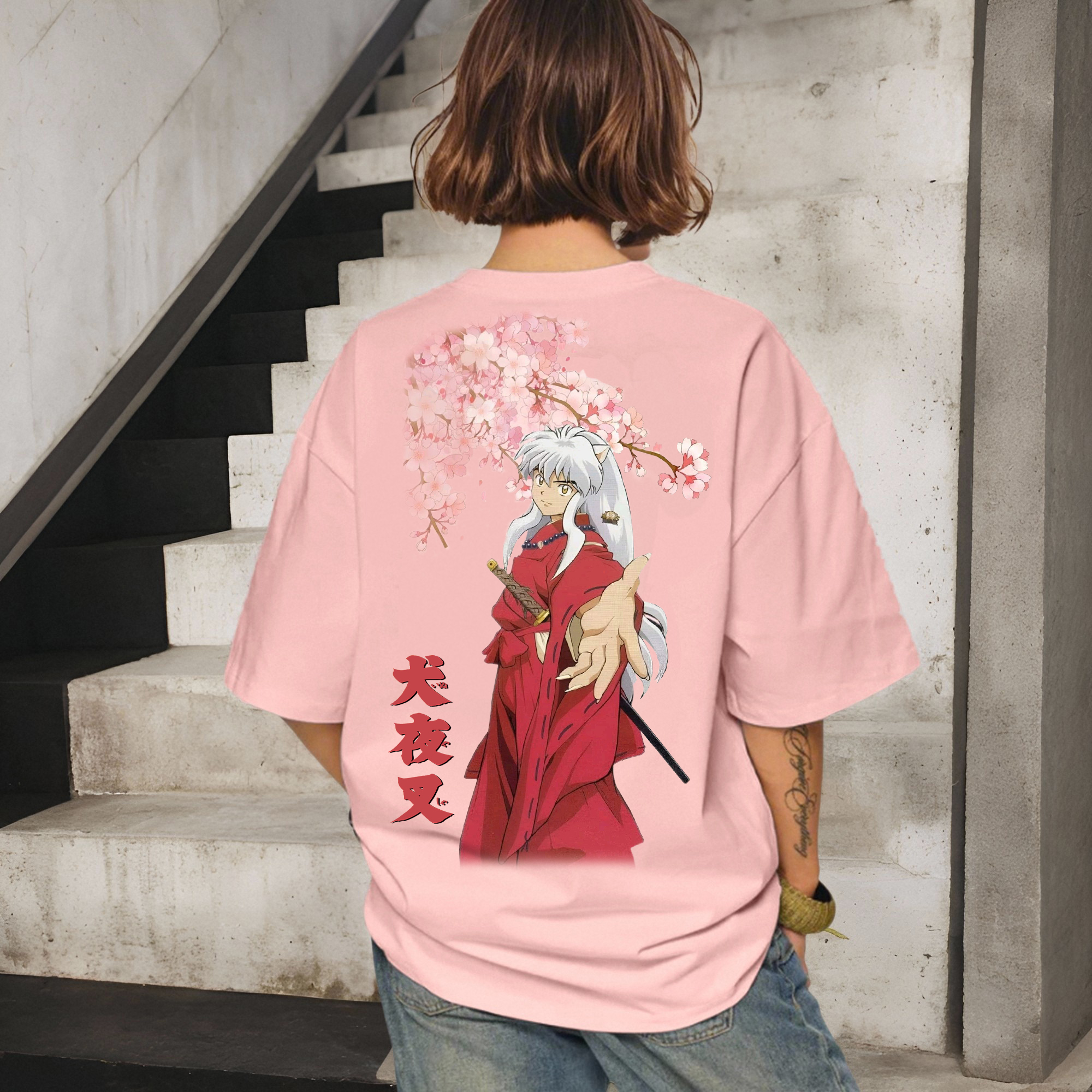 "Inuyasha" Anime Inspired Vintage T-Shirt
