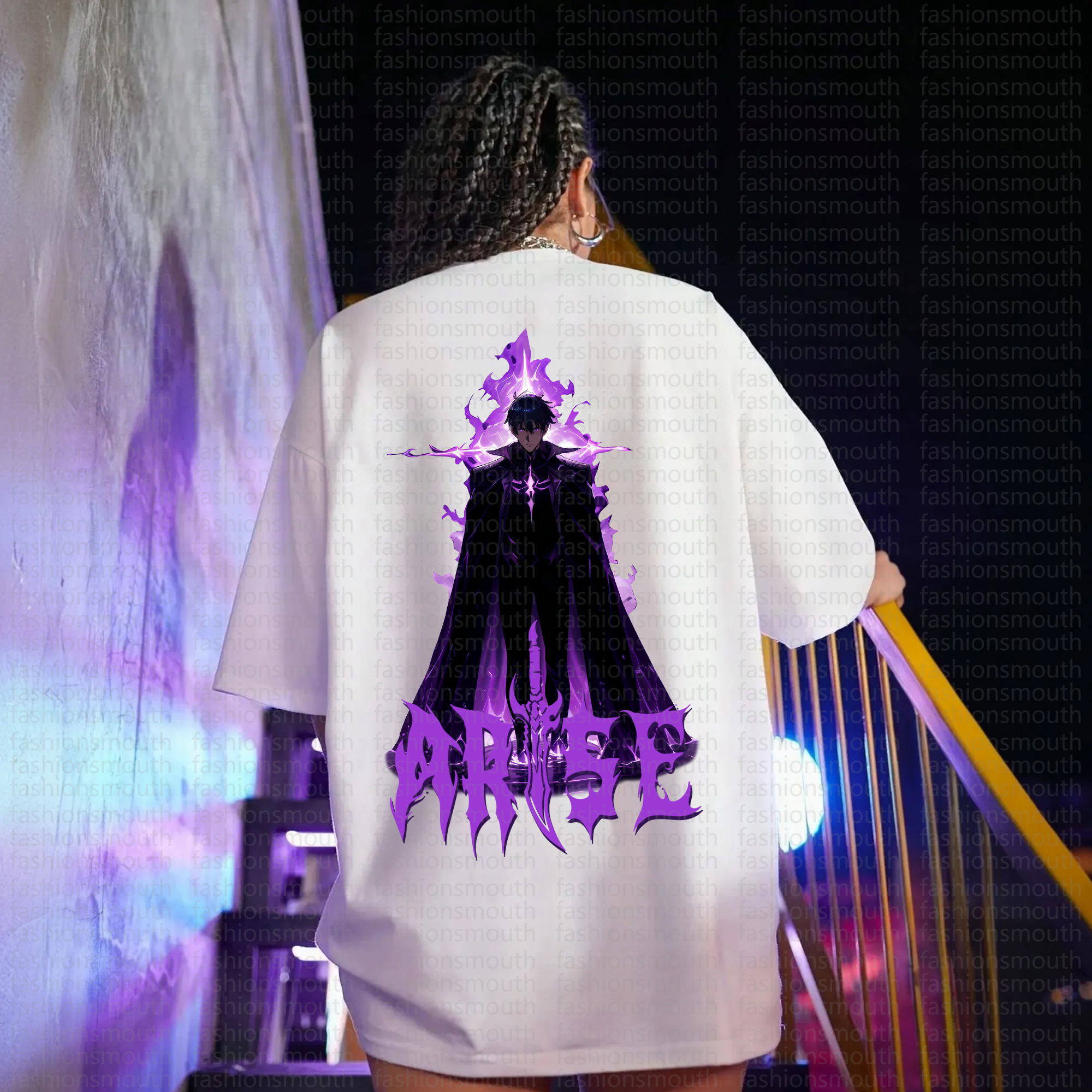 "Solo Leveling" Anime Inspired Vintage T-Shirt