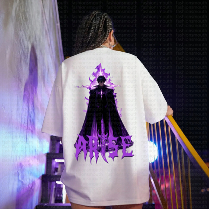 "Solo Leveling" Anime Inspired Vintage T-Shirt