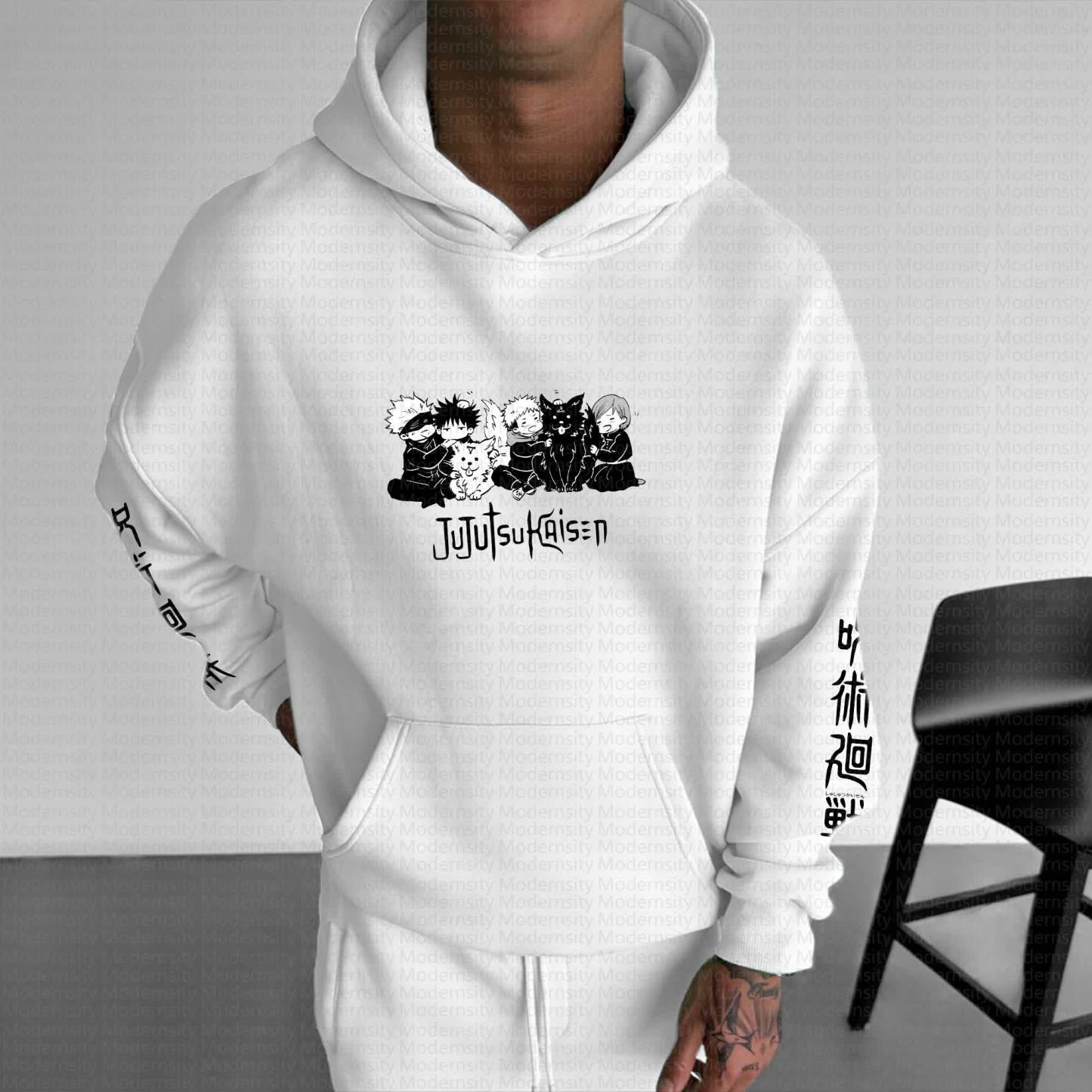 Unisex Anime Graphic Streetwear Vintage Hoodie丨Demon Slayer X Pokémon