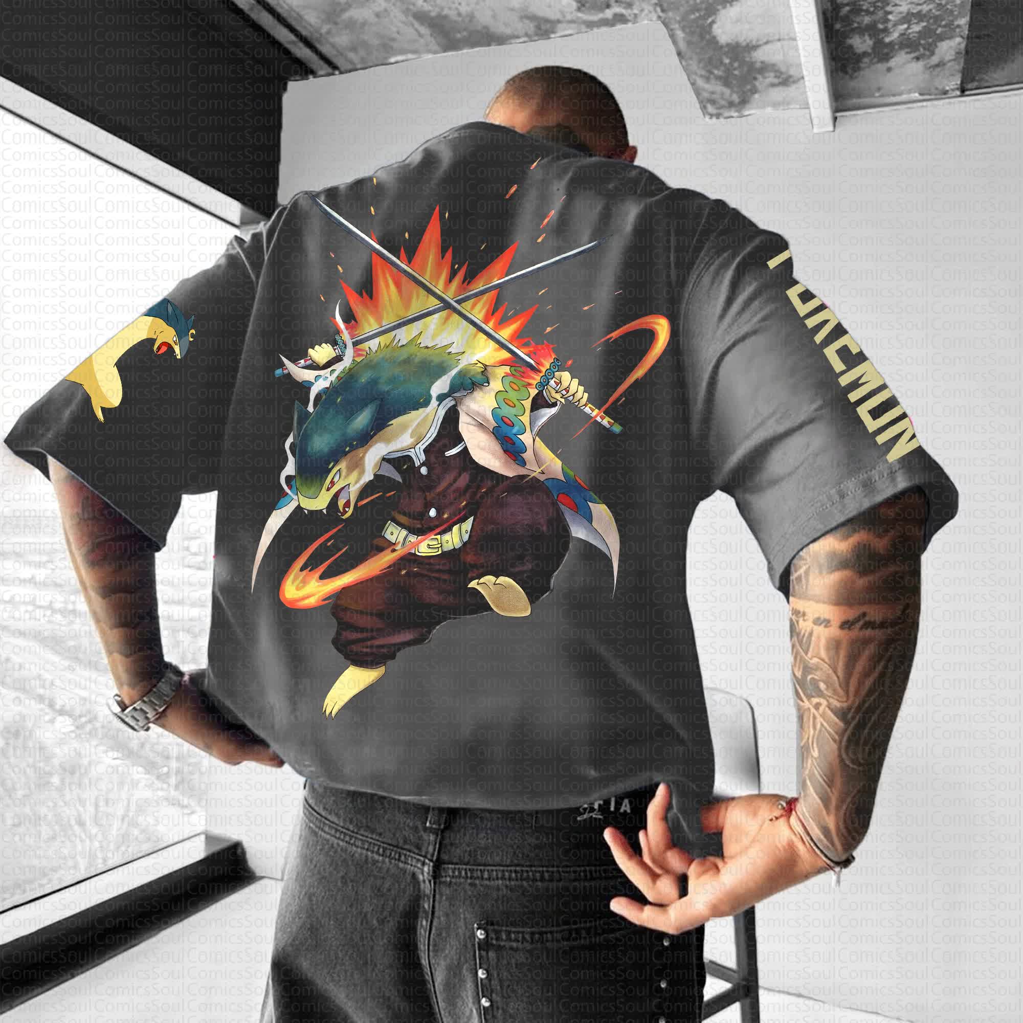 Unisex  "Pokémon" Anime Inspired Vintage T-Shirt