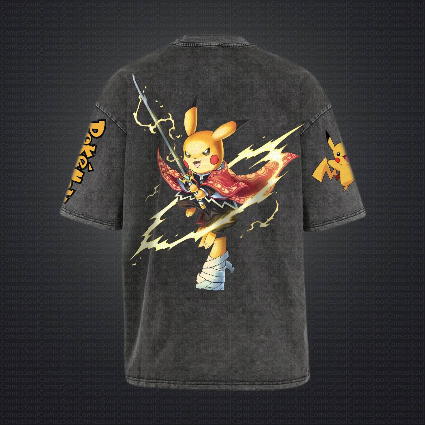 Unisex Anime Inspired Vintage T-Shirt