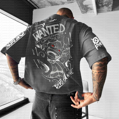 Unisex "One Piece" Anime Inspired Vintage T-Shirt