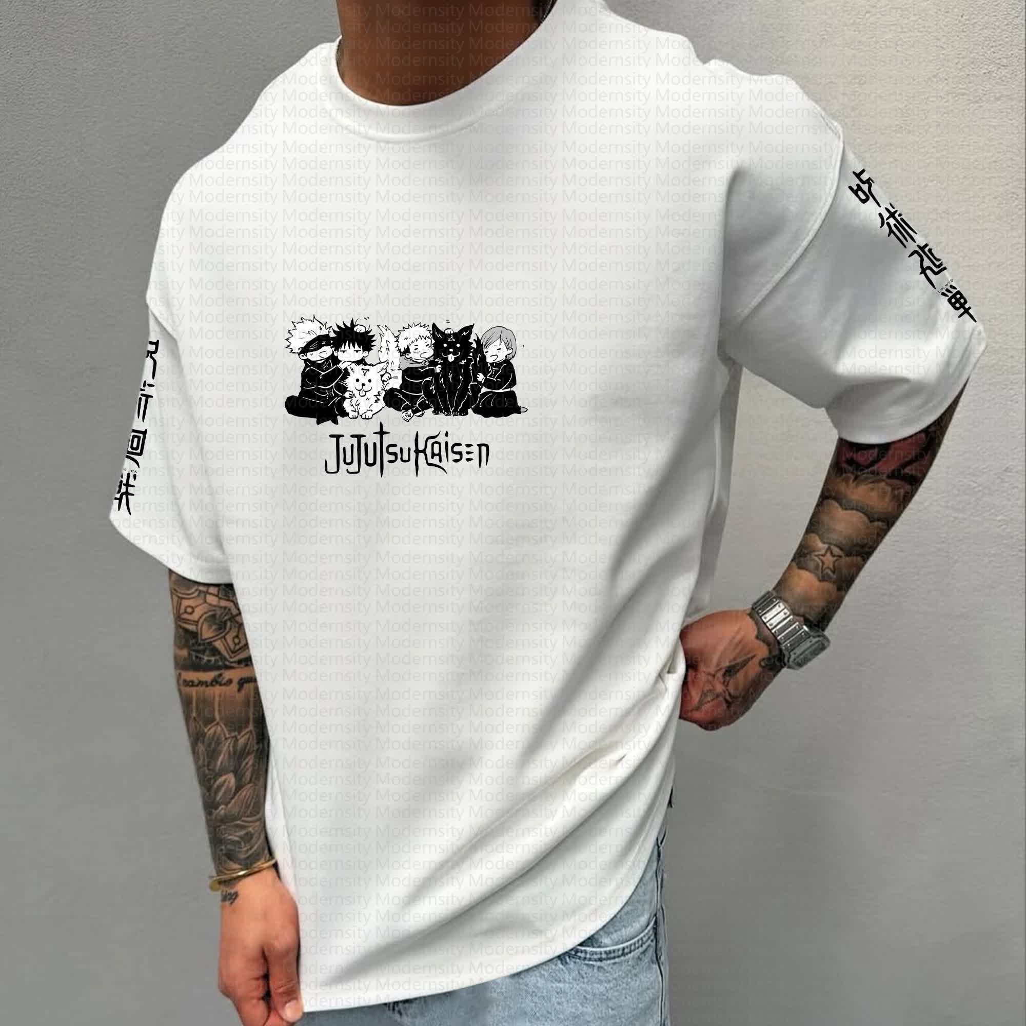 Unisex Anime Inspired Vintage T-Shirt丨Jujutsu Kaisen