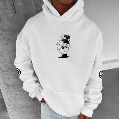 Unisex Anime Graphic Streetwear Vintage Hoodie丨Jujutsu Kaisen