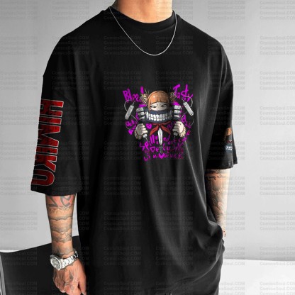 Unisex Anime Inspired Vintage T-Shirt