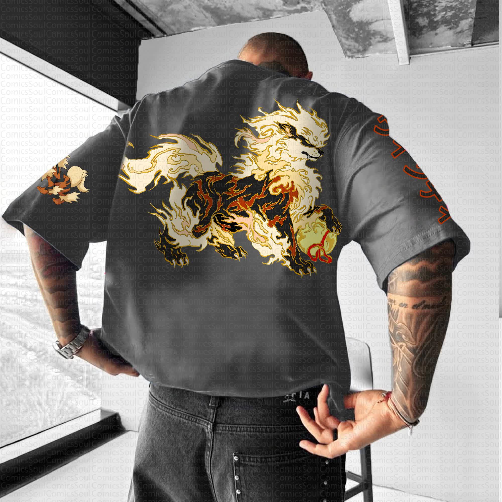 Unisex  "Pokémon" Anime Inspired Vintage T-Shirt