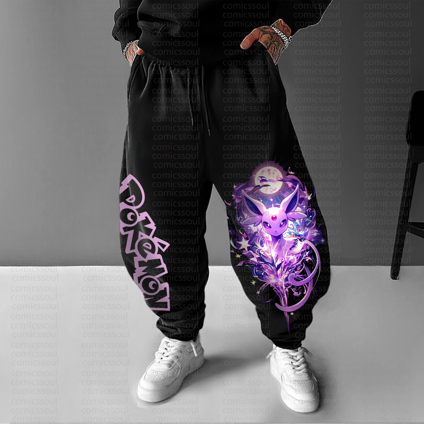 Unisex Anime Inspired Vintage Pants丨Pokémon