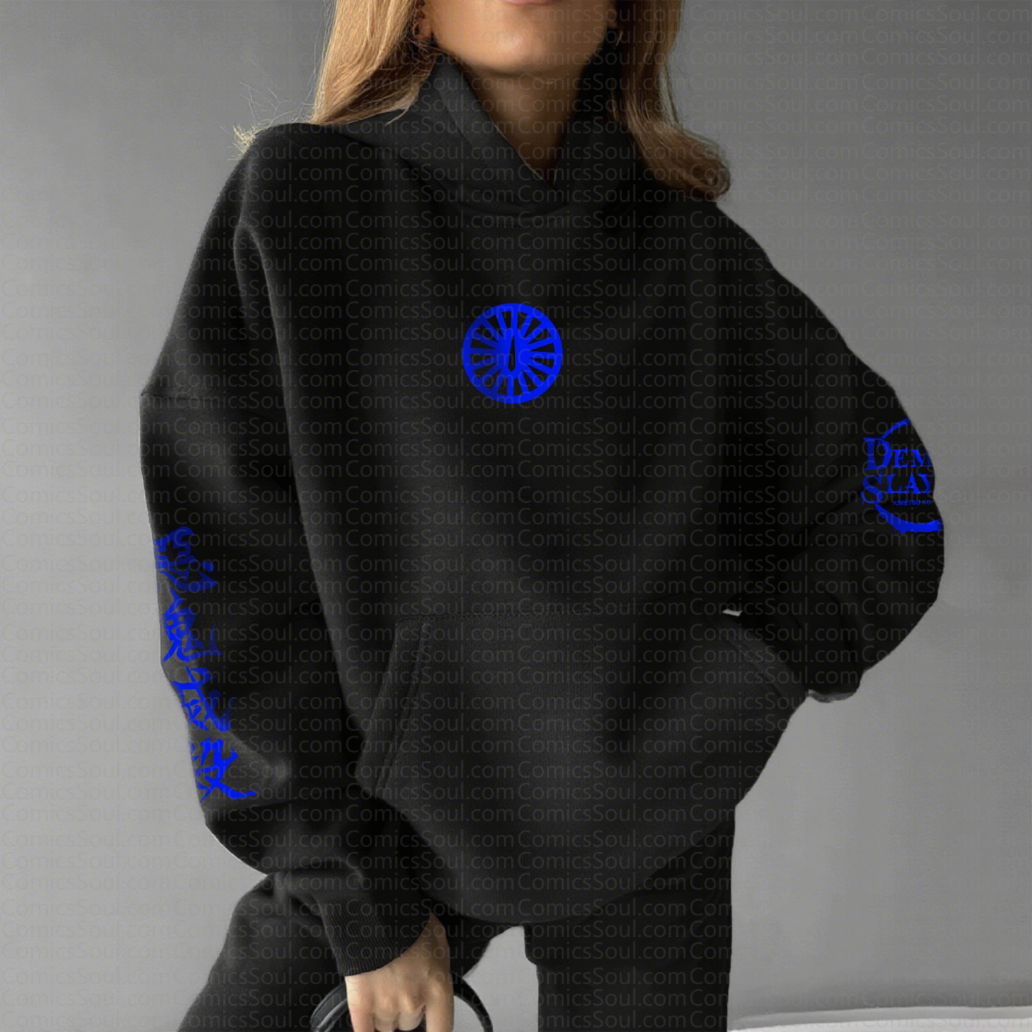 " Demon Slayer " Anime Inspired Vintage Hoodie