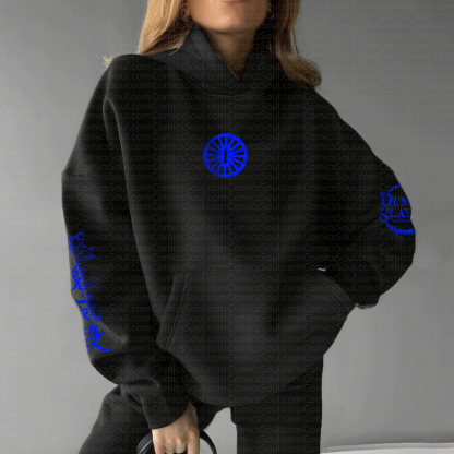 " Demon Slayer " Anime Inspired Vintage Hoodie