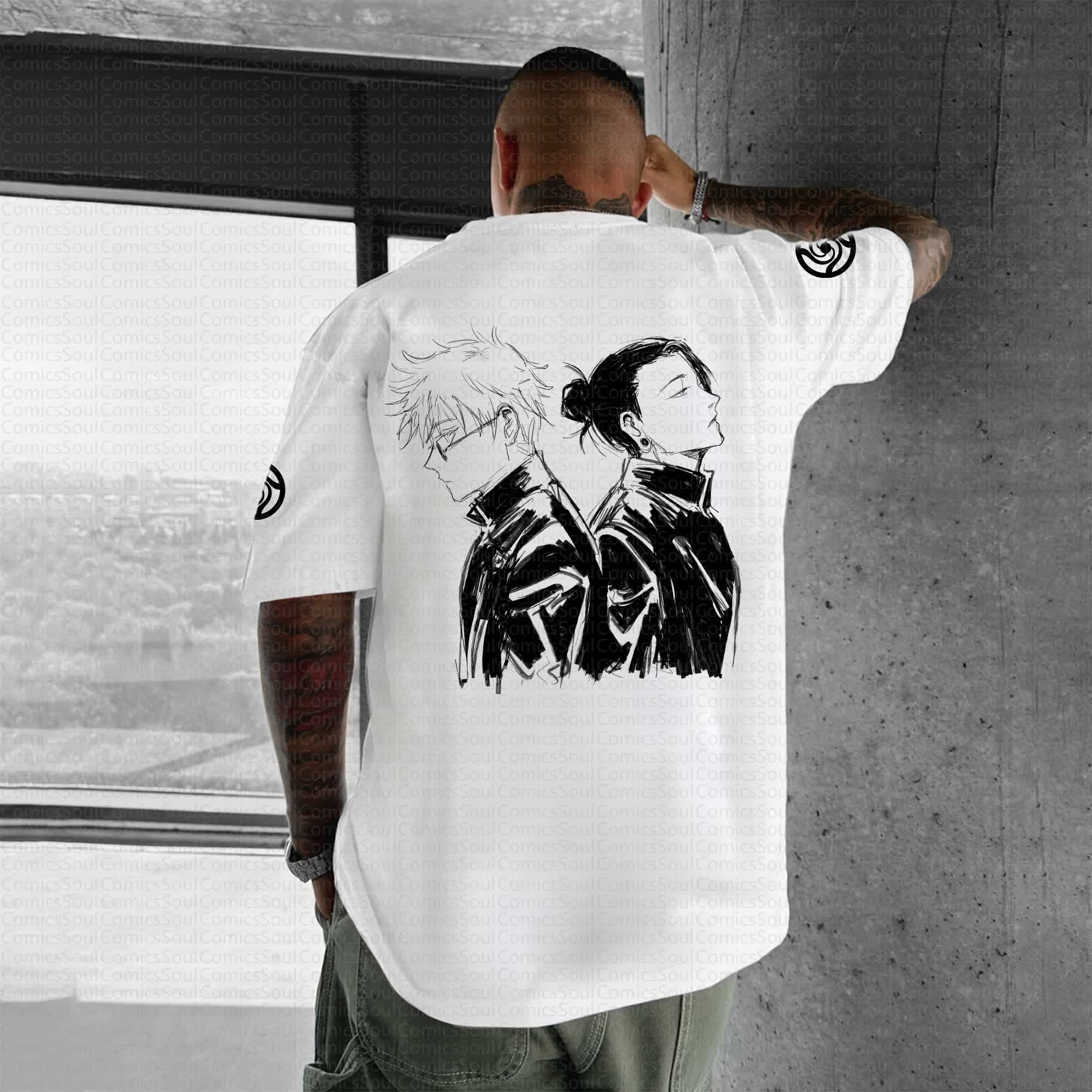 Unisex Anime Inspired Vintage T-Shirt丨Jujutsu Kaisen