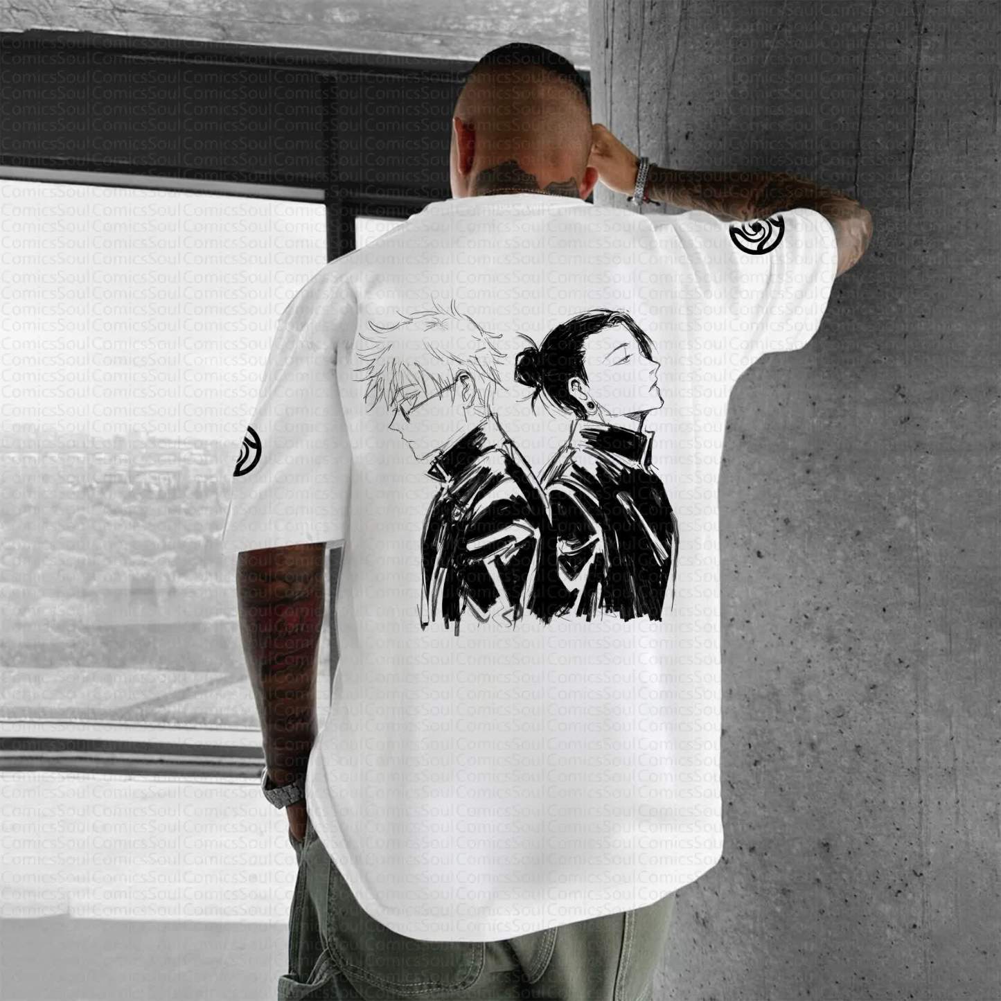 Unisex Anime Inspired Vintage T-Shirt丨Demon Slayer X Pokémon