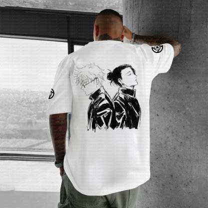 Unisex Anime Inspired Vintage T-Shirt丨Jujutsu Kaisen