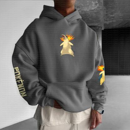 Unisex “Pokémon” Anime Graphic Streetwear Vintage Hoodie