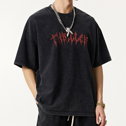 Unisex ”Michael Jackson“ Inspired Vintage Washed T-Shirt