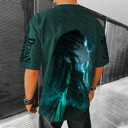 Unisex  "Demon Slayer" Anime Inspired Vintage T-Shirt