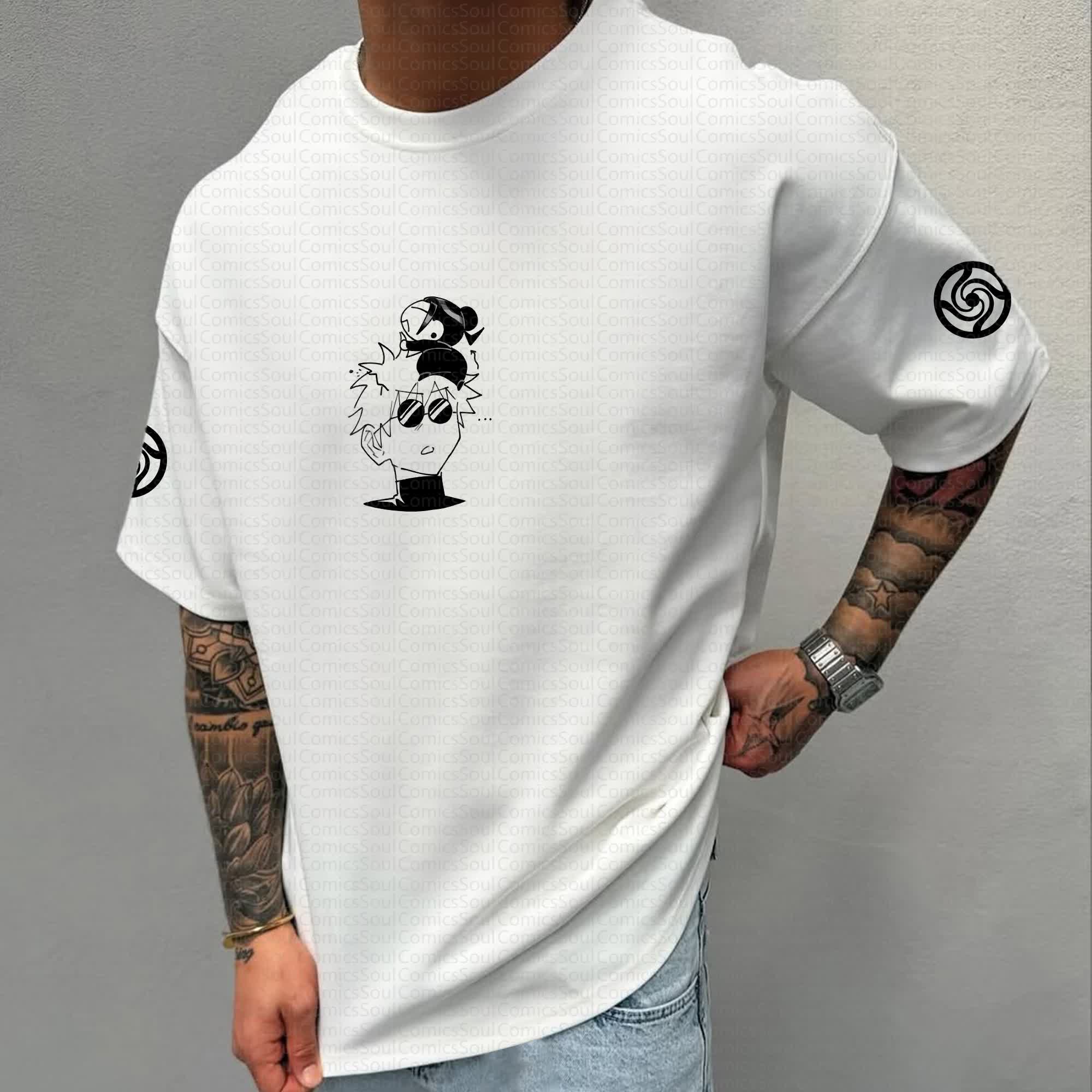 Unisex Anime Inspired Vintage T-Shirt丨Jujutsu Kaisen
