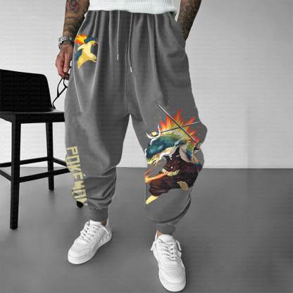 Unisex  “Pokémon” Casual Anime Streetwear Pants