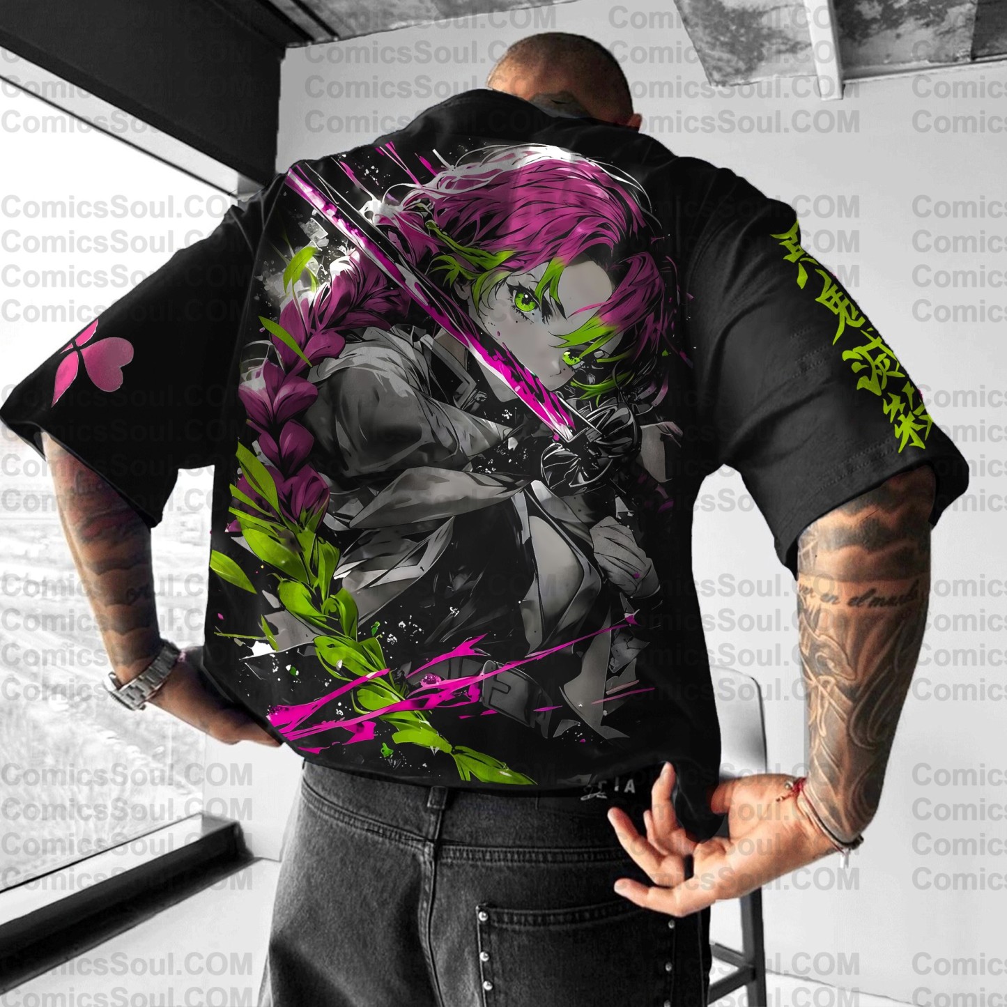 Unisex " WARHAMMER" Anime Inspired Vintage T-Shirt