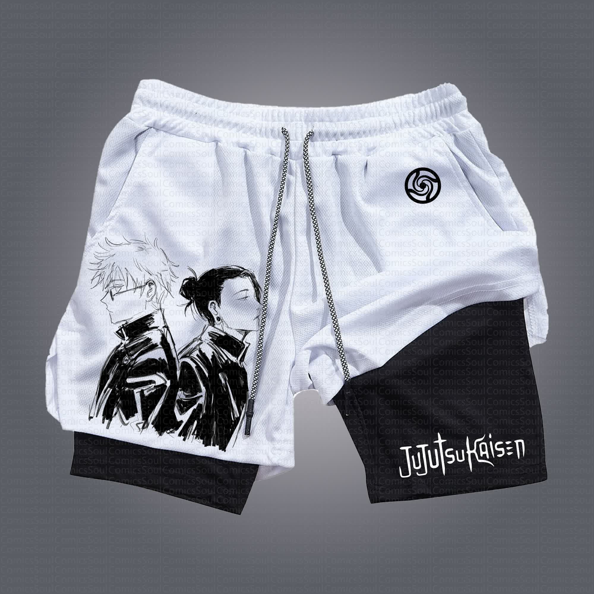 Unisex Casual Anime Streetwear Shorts 丨Jujutsu Kaisen