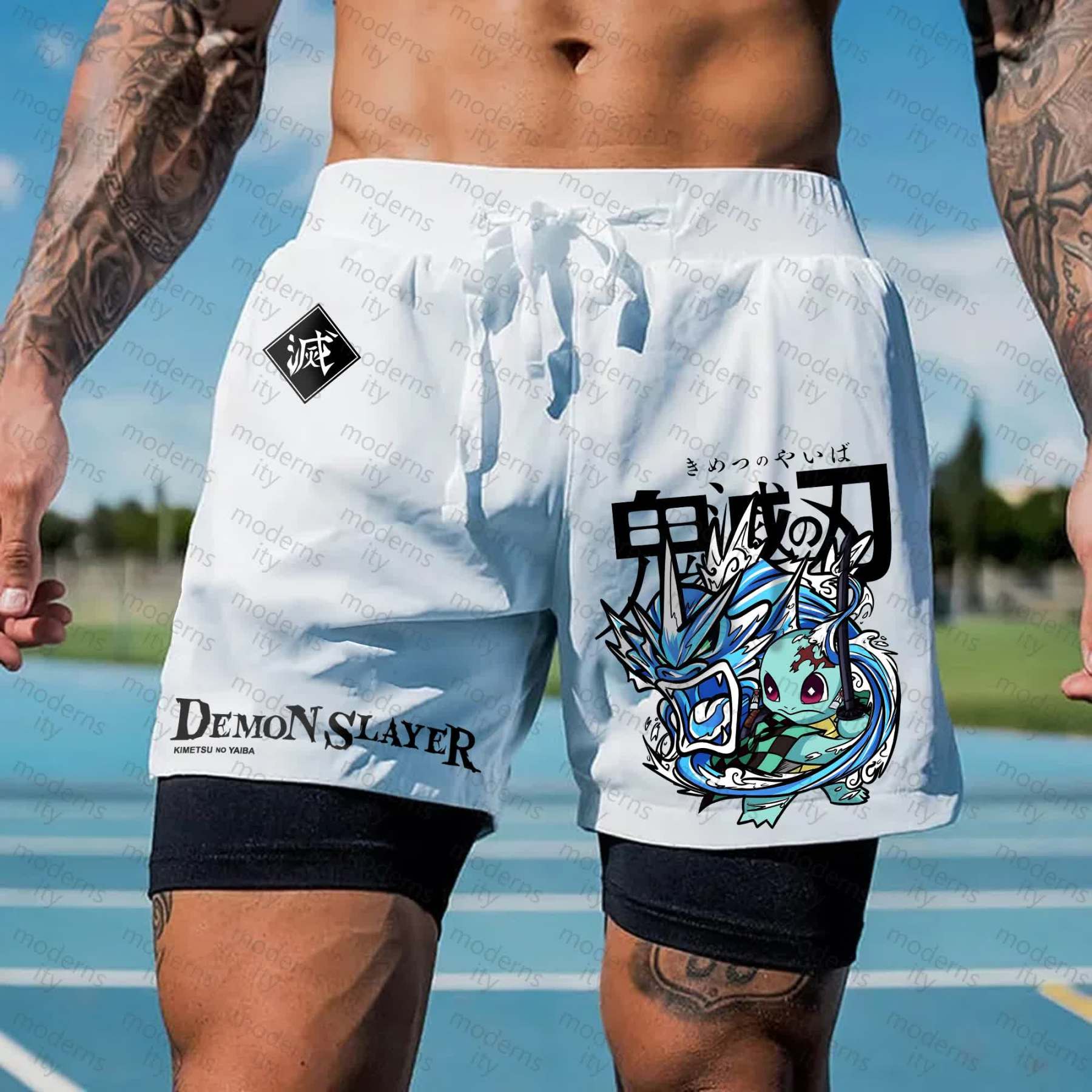 Unisex Casual Anime Streetwear Shorts