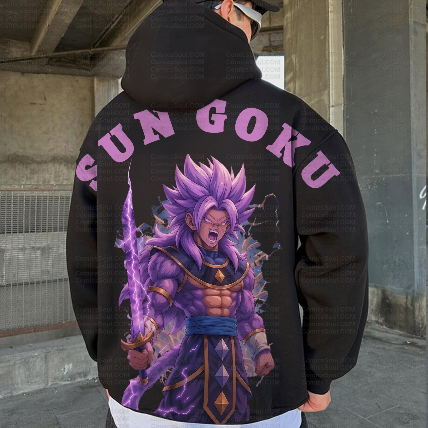 Unisex Graphic Streetwear Vintage Plush Hoodie