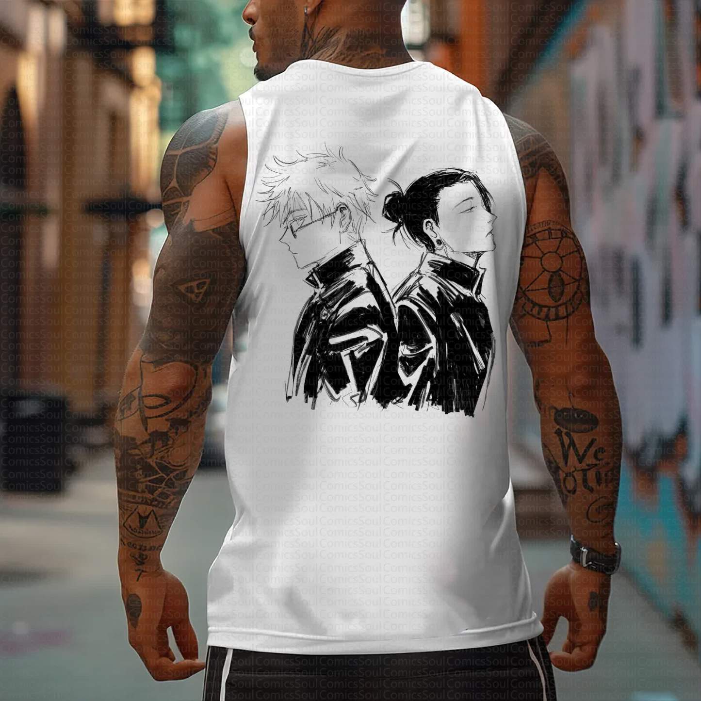 Unisex “Pokémon” Casual Anime Tank Top